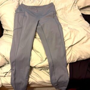 Blue/grey workouts leggings